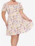 Disney Beauty And The Beast Belle Floral Sweetheart Dress Plus Size, MULTI, alternate