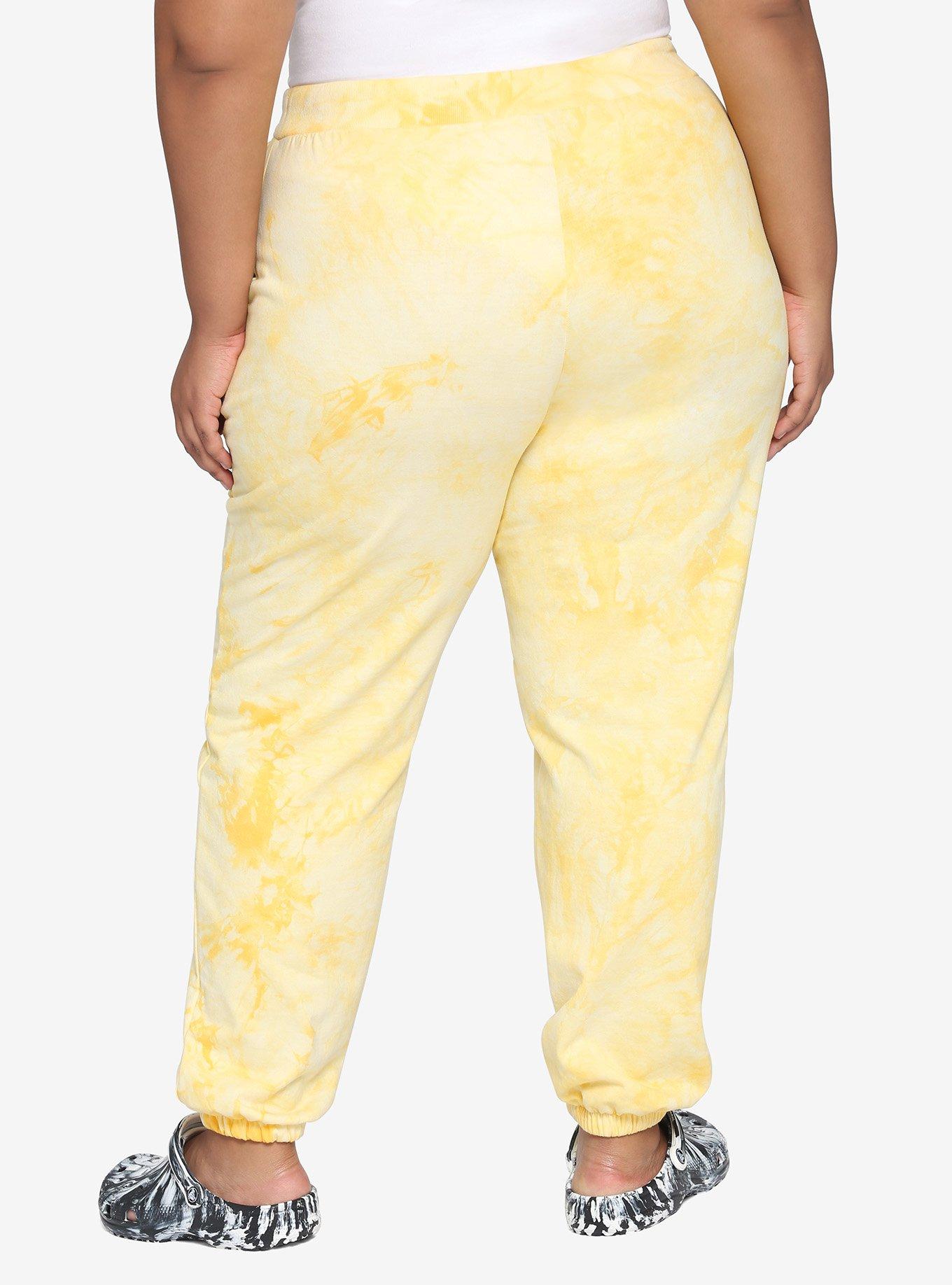 Disney Winnie The Pooh Group Tie-Dye Girls Sweatpants Plus Size, MULTI, alternate