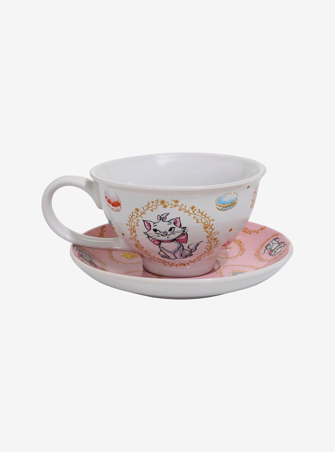 Disney The Aristocats Marie Teacup & Saucer Set, , alternate