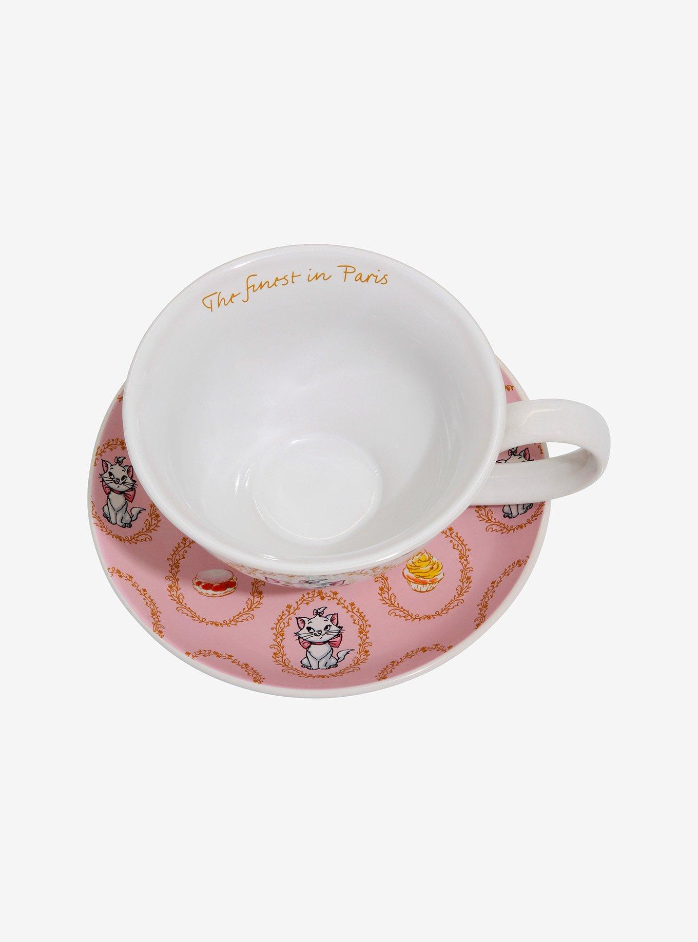 Disney The Aristocats Marie Teacup & Saucer Set, , alternate