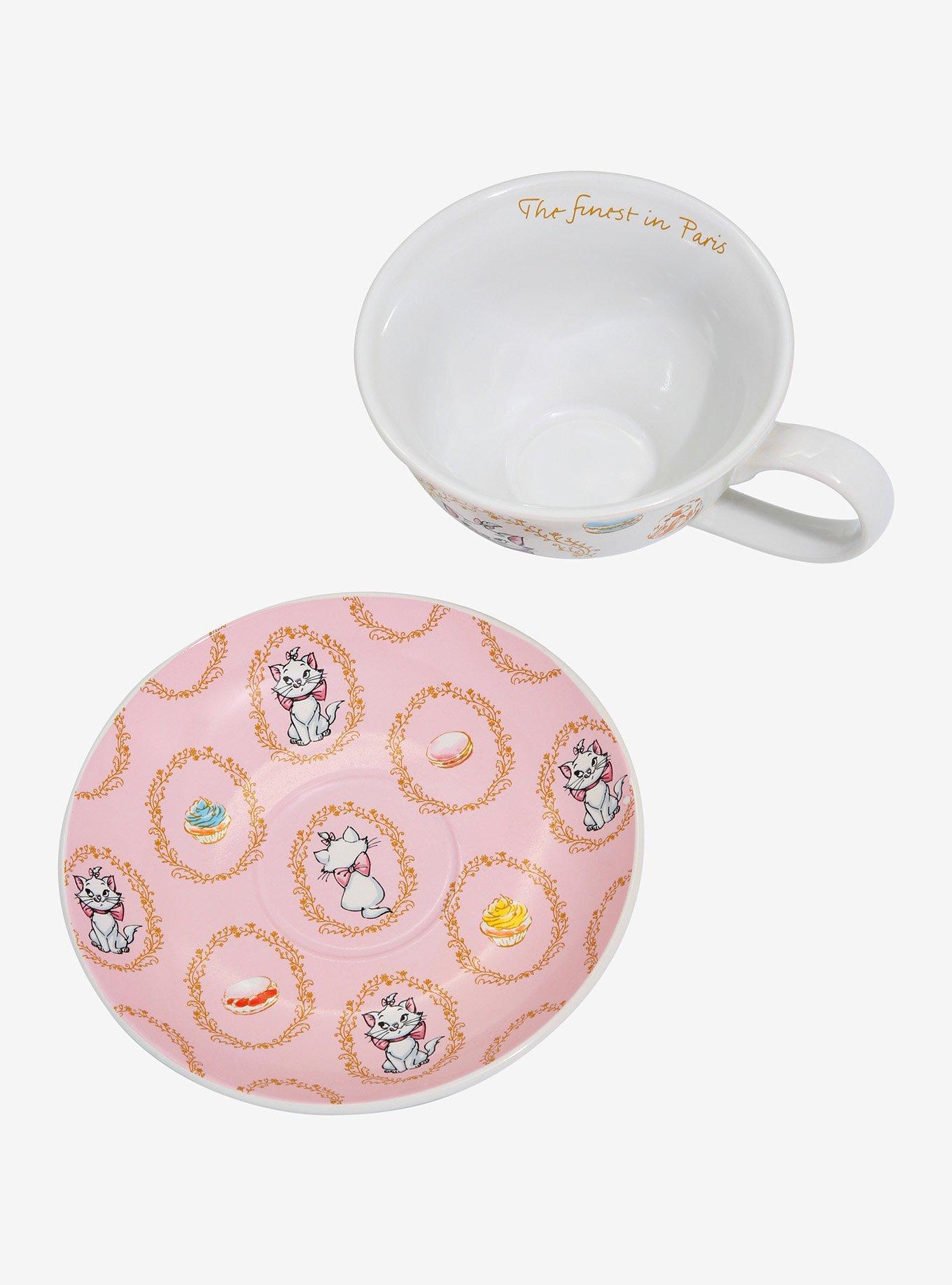 Disney The Aristocats Marie Teacup & Saucer Set, , alternate