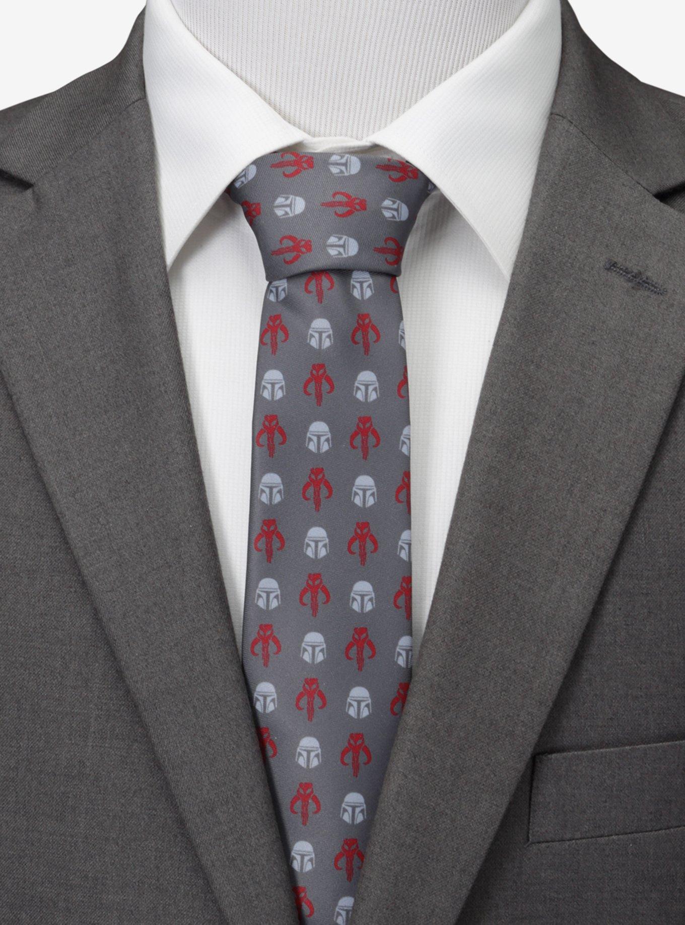 Star Wars The Mandalorian Grey Tie, , alternate