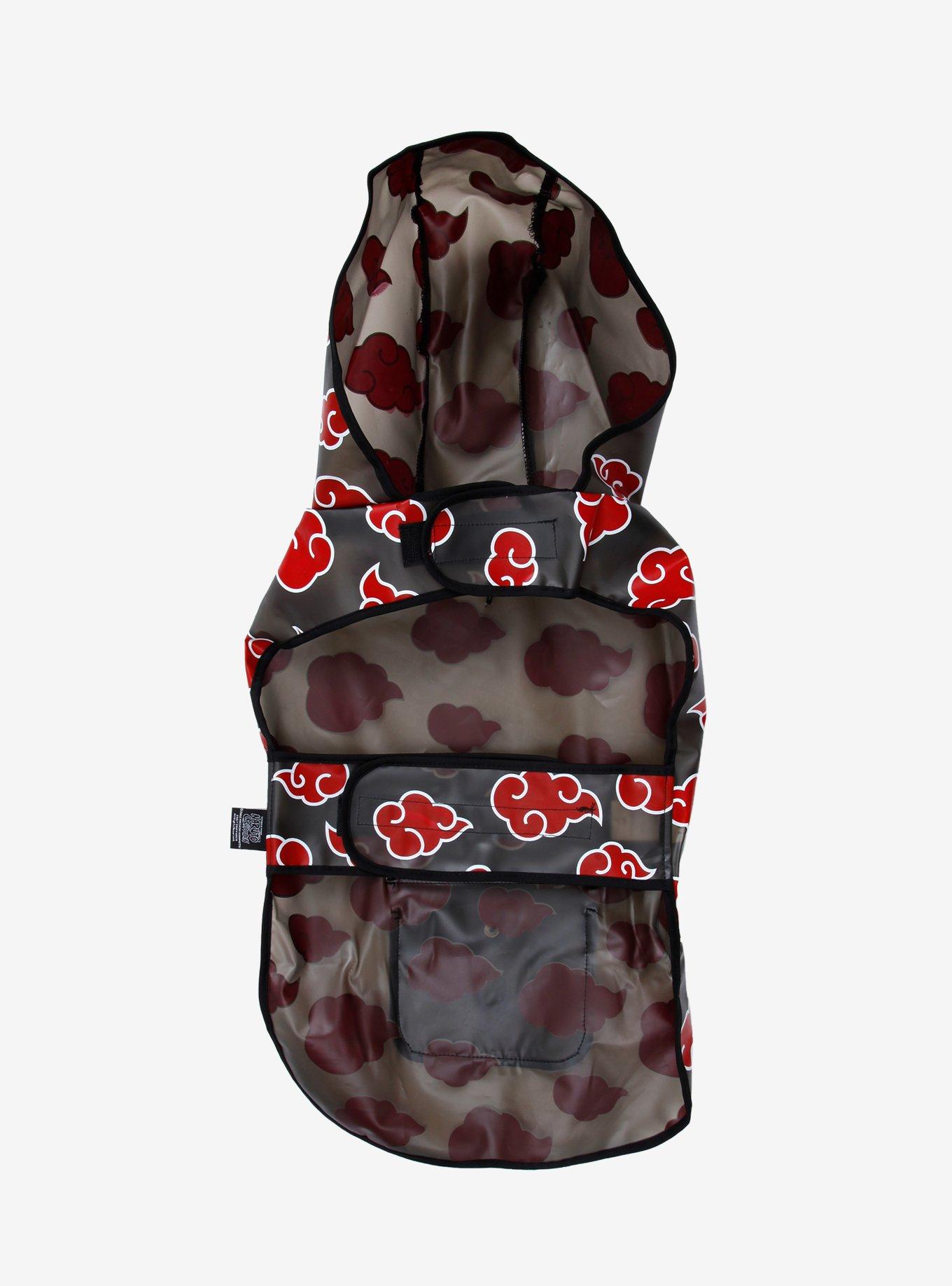 Naruto Shippuden Akatsuki Clouds Dog Raincoat, MULTI, alternate