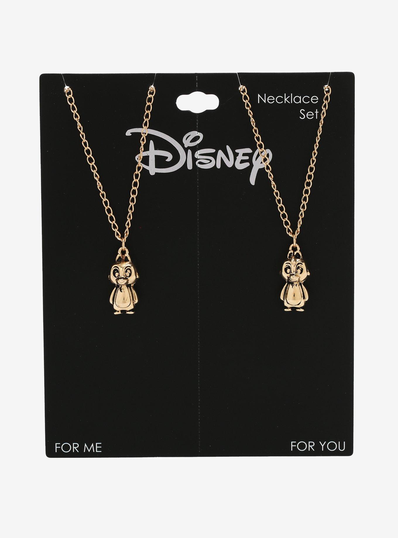 Disney Chip 'n Dale Best Friend Necklace Set - BoxLunch Exclusive, , alternate