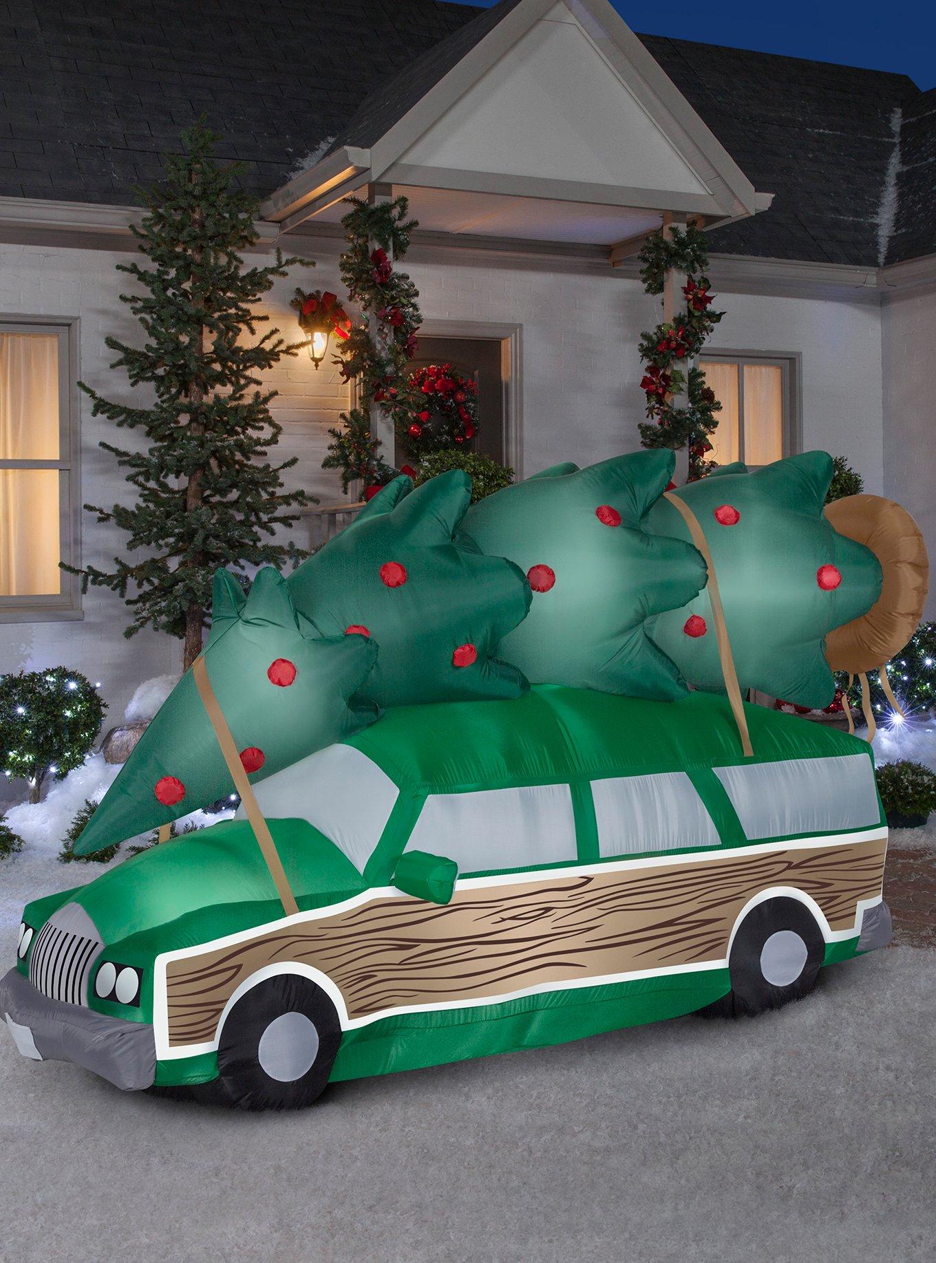 National Lampoon's Christmas Vacation Station Wagon Airblown, , alternate