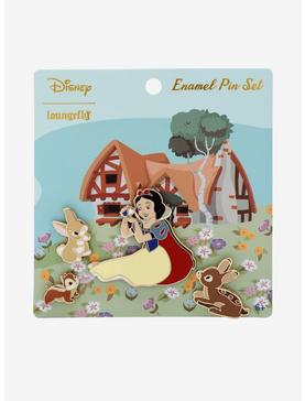 Loungefly Disney Snow White and the Seven Dwarfs Enamel Pin Set, , hi-res