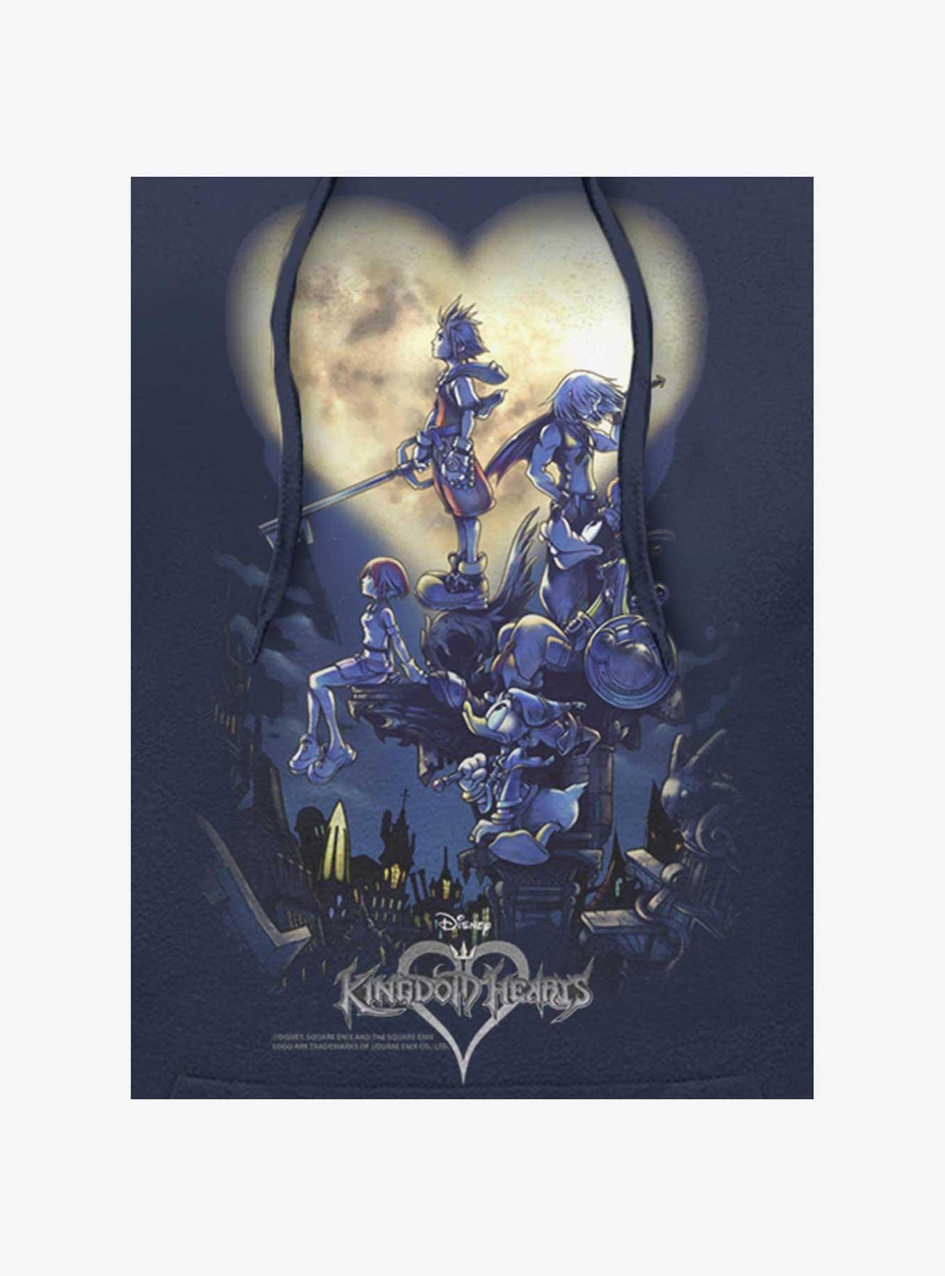 Disney Kingdom Hearts Poster Logo T-Shirt, , hi-res