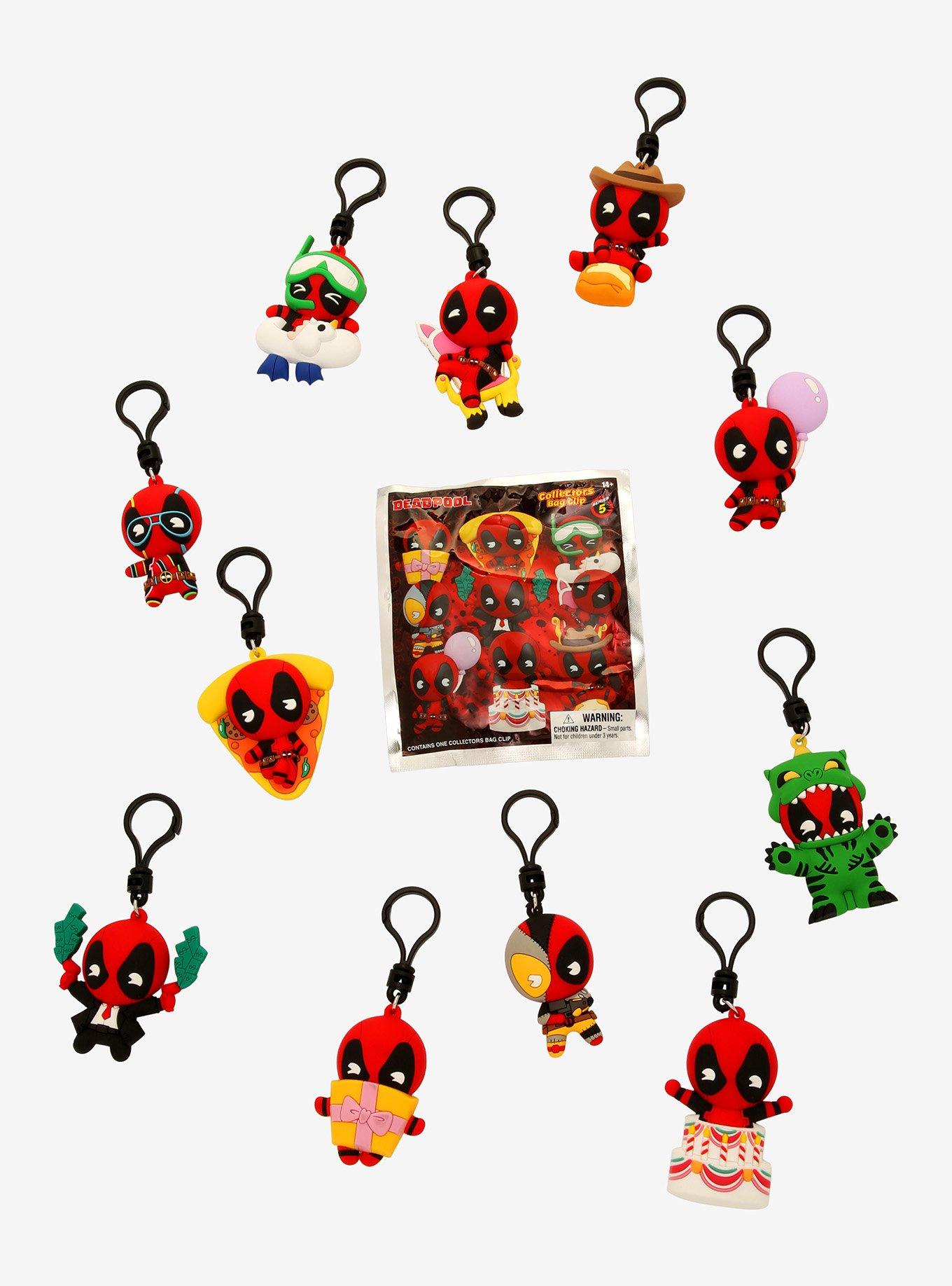 Marvel Deadpool Series 5 Blind Bag Figural Bag Clip, , alternate