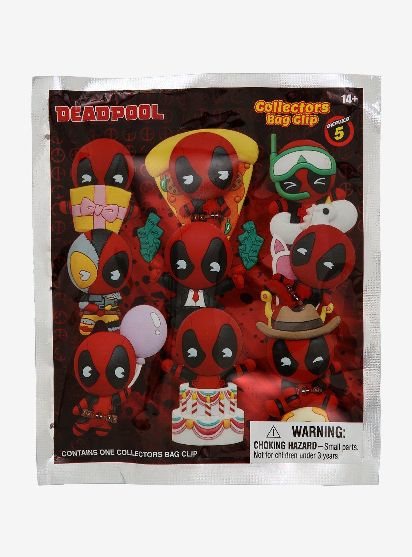 Marvel Deadpool Series 5 Blind Bag Figural Bag Clip, , alternate