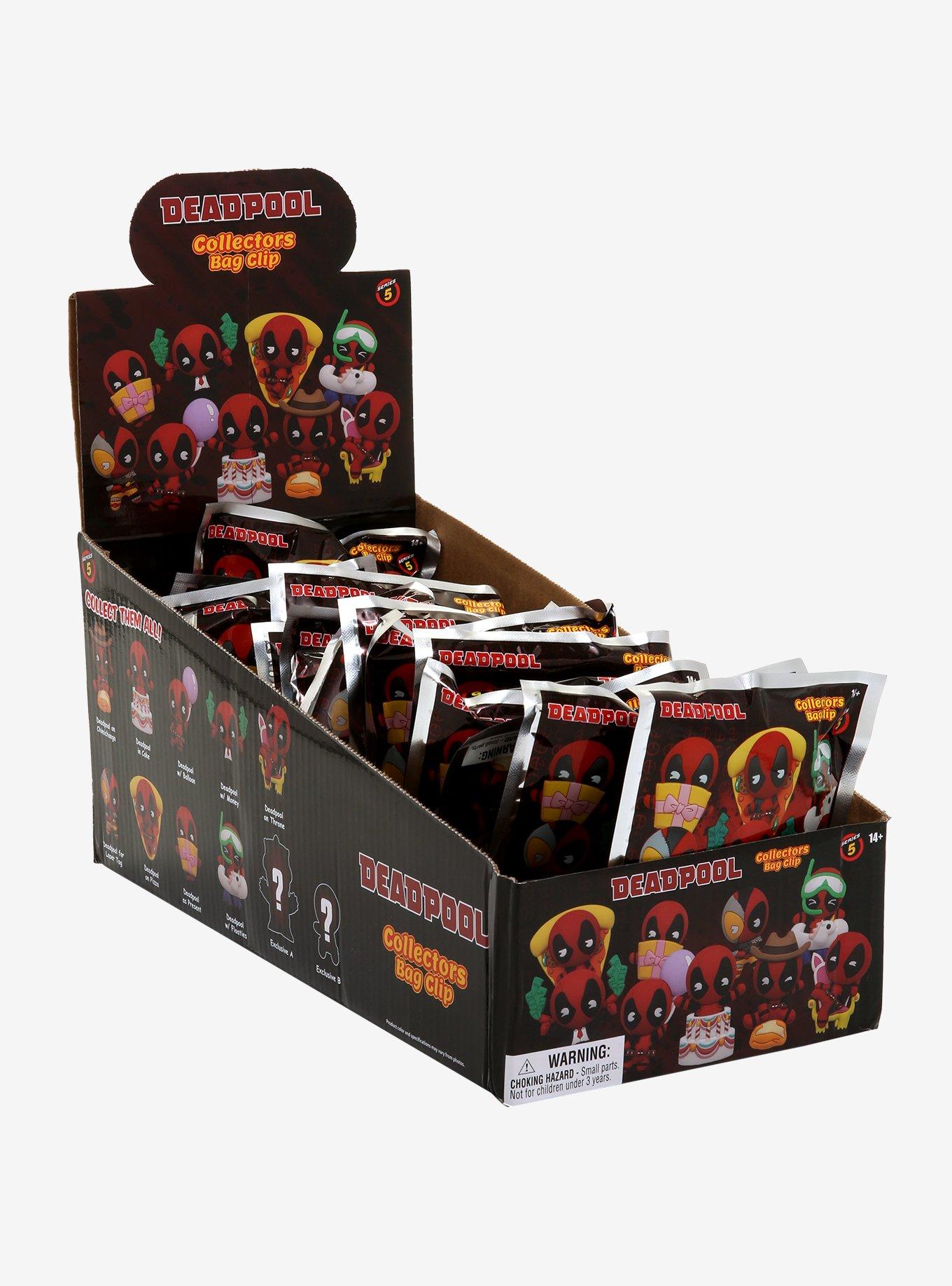 Marvel Deadpool Series 5 Blind Bag Figural Bag Clip, , alternate