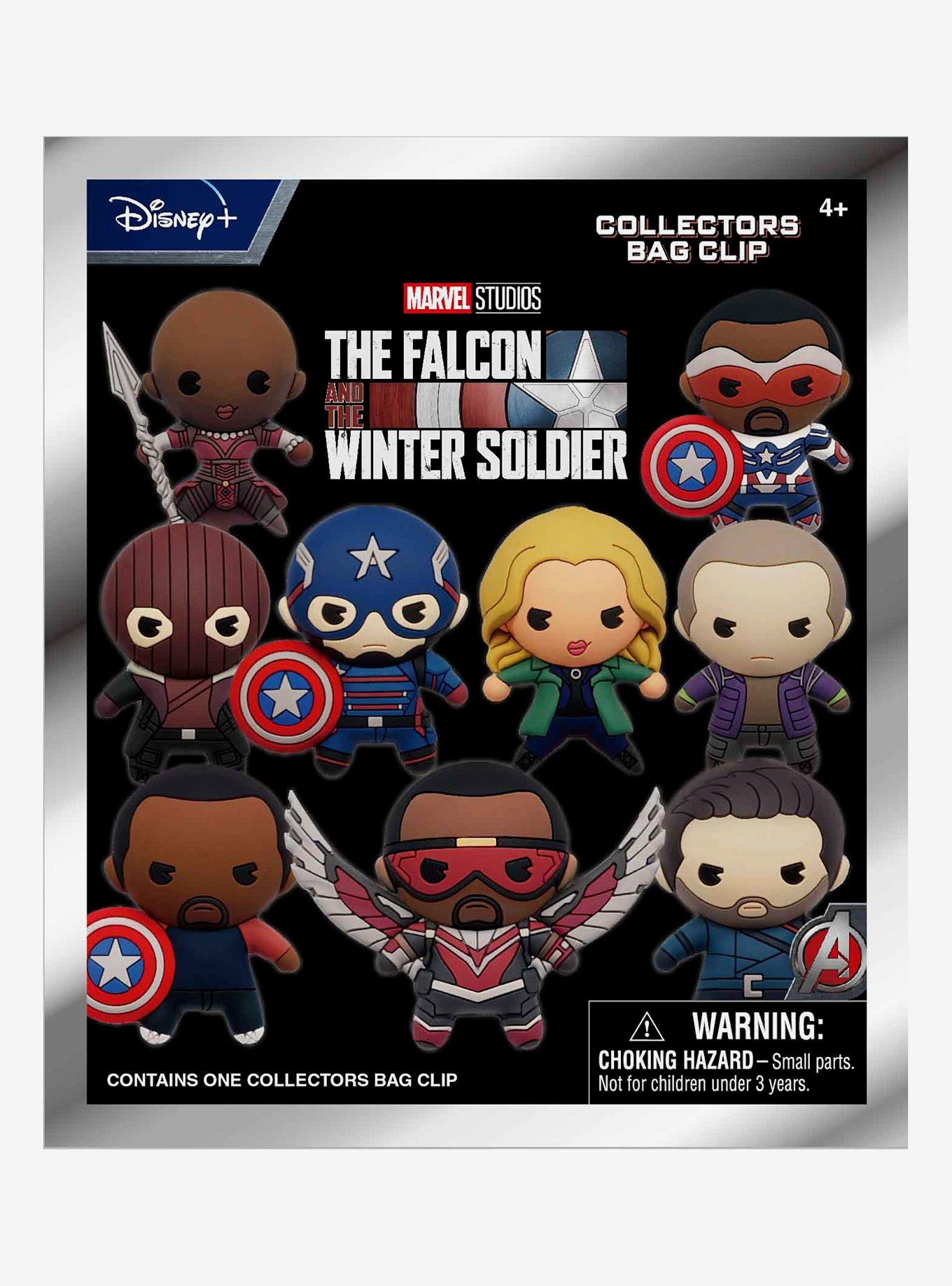 Marvel The Falcon and the Winter Soldier Chibi Blind Bag Figural Bag Clip, , alternate