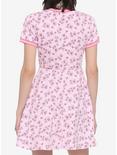 Strawberry Milk Carton Ringer T-Shirt Dress, PINK, alternate