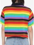 Rainbow Stripe Polo Shirt, STRIPES, alternate