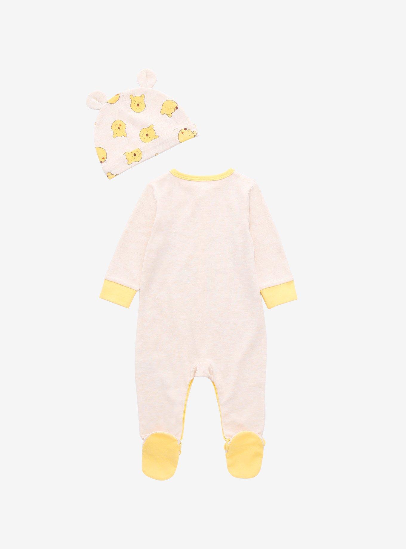 Disney Winnie the Pooh Too Cute to Bear Infant One-Piece, OATMEAL, alternate