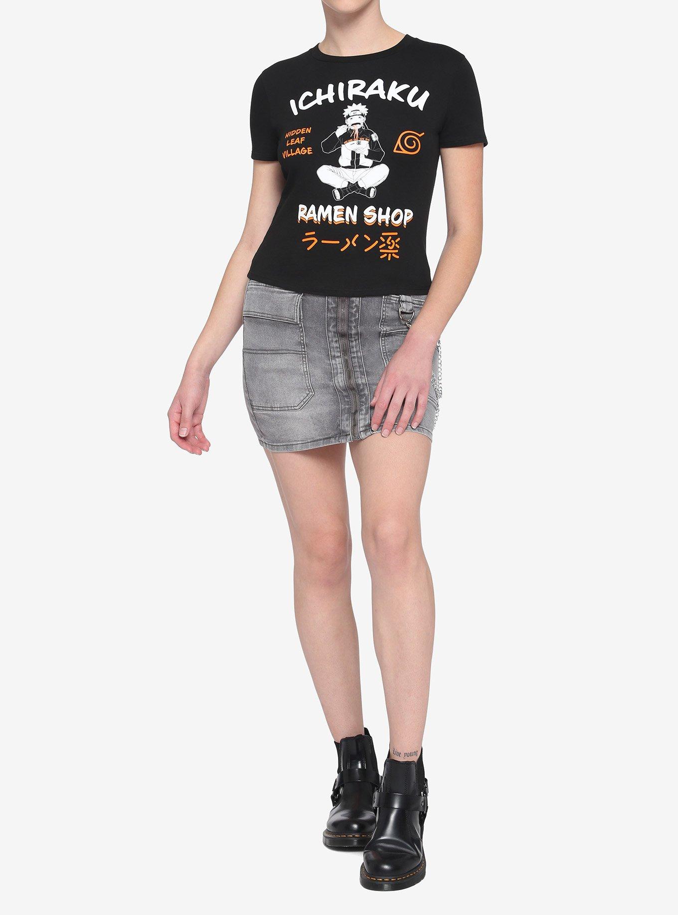 Naruto Shippuden Ichiraku Ramen Naruto Girls T-Shirt, MULTI, alternate