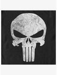 Marvel Punisher Distressed Skull T-Shirt, BLACK, alternate