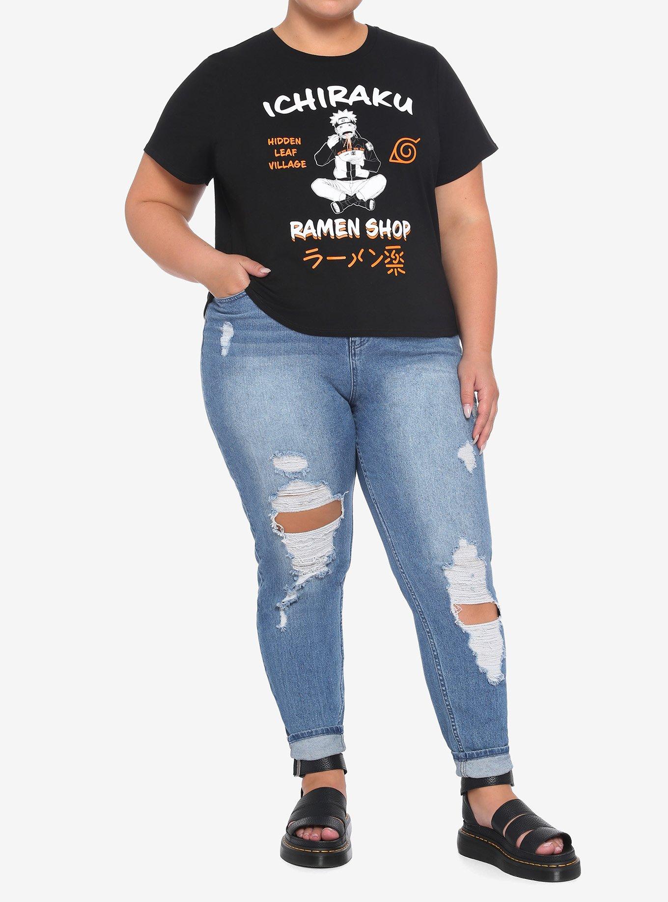 Naruto Shippuden Ichiraku Ramen Naruto Girls T-Shirt Plus Size, MULTI, alternate