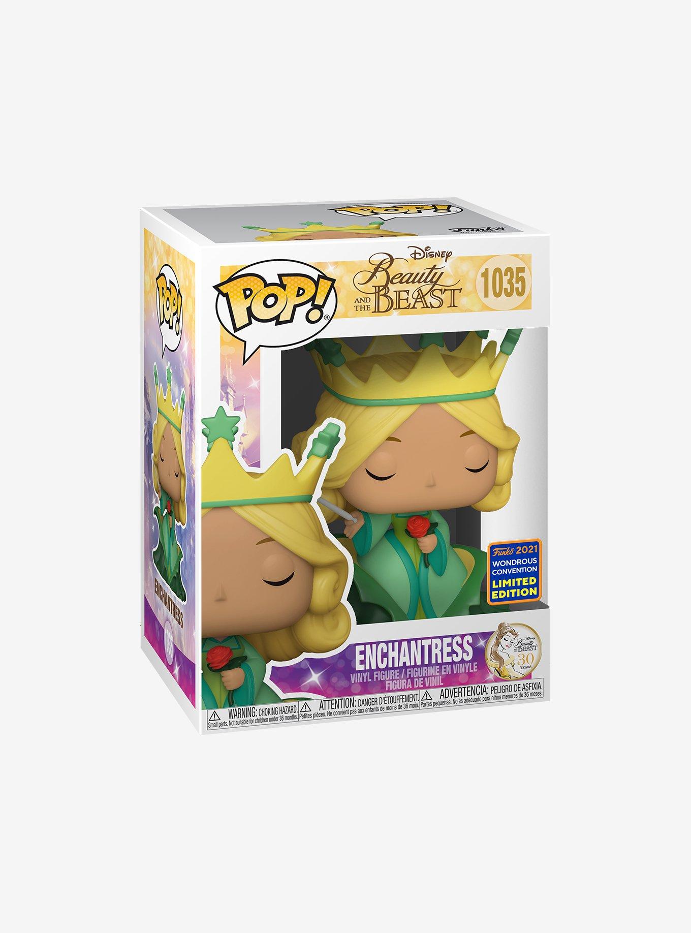 Funko Disney Beauty And The Beast Pop! Enchantress Vinyl Figure 2021 Spring  Convention Exclusive