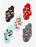 Disney Chip & Dale Ankle Sock Set - BoxLunch Exclusive, , alternate