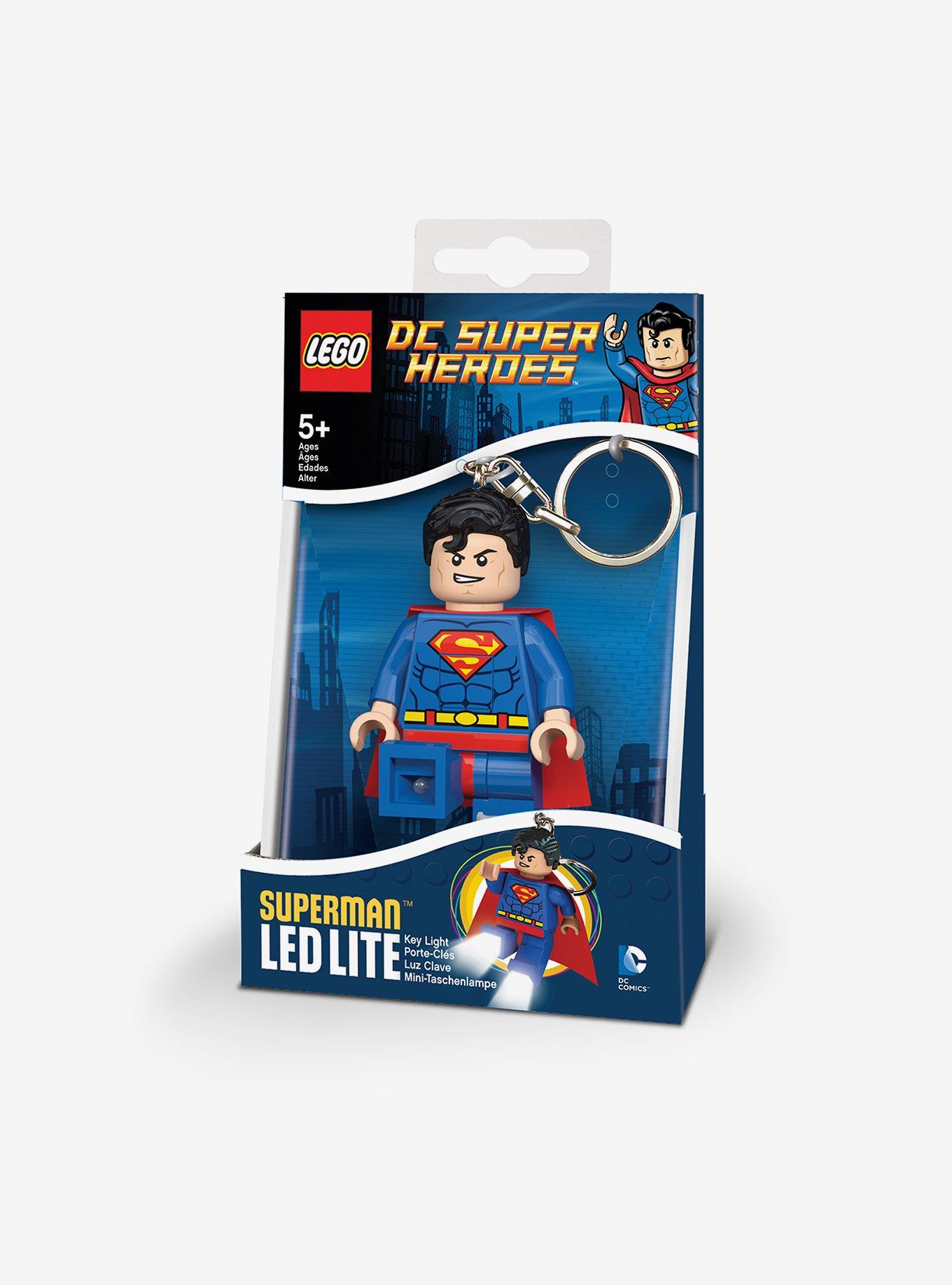 Lego DC Comics Superman Universe Super Hero Key Light Keychain, , alternate