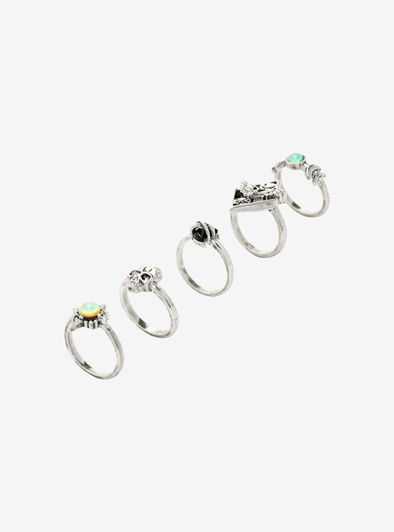 Celestial Mood Ring Set, , alternate