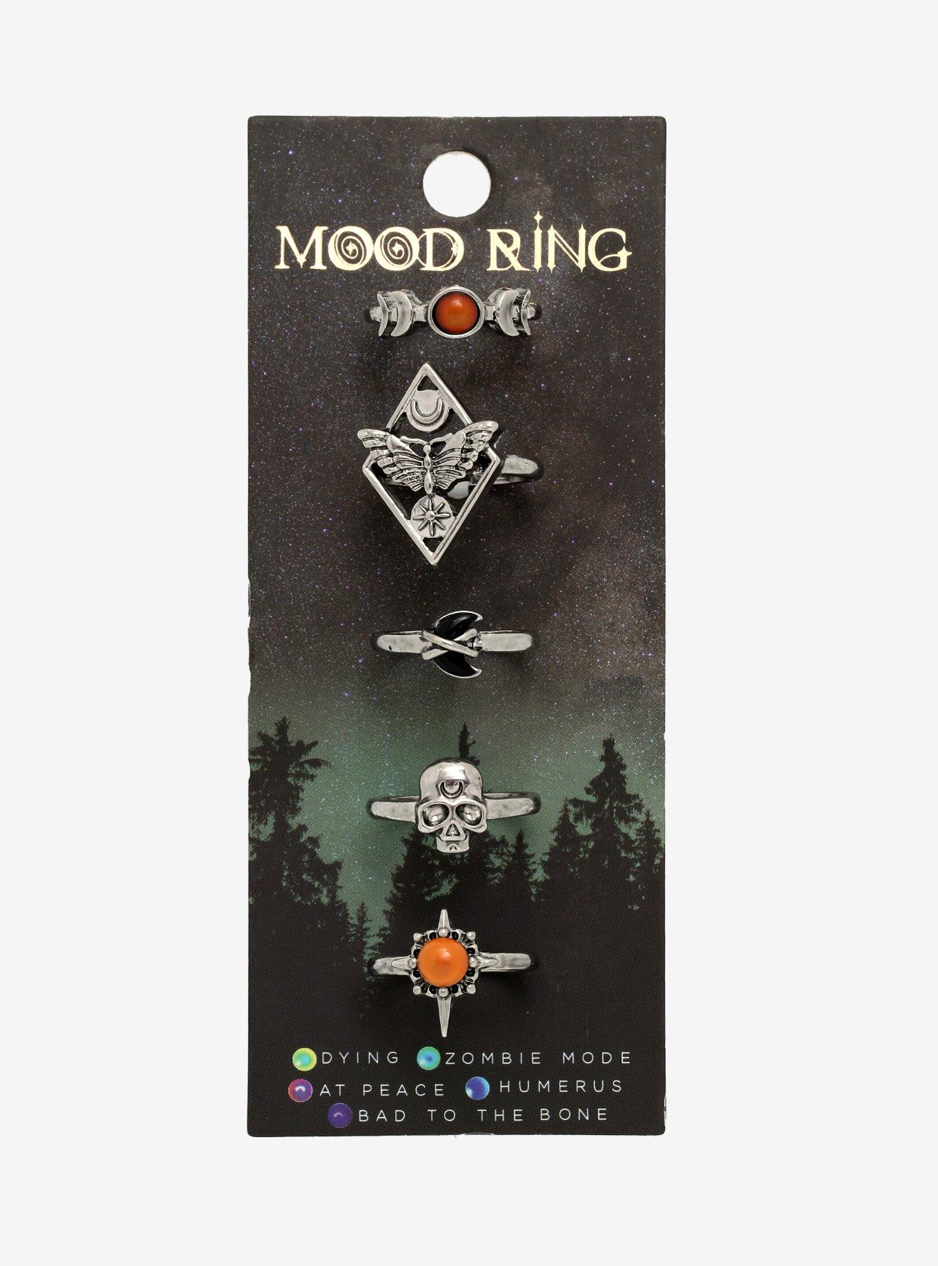 Celestial Mood Ring Set, , alternate