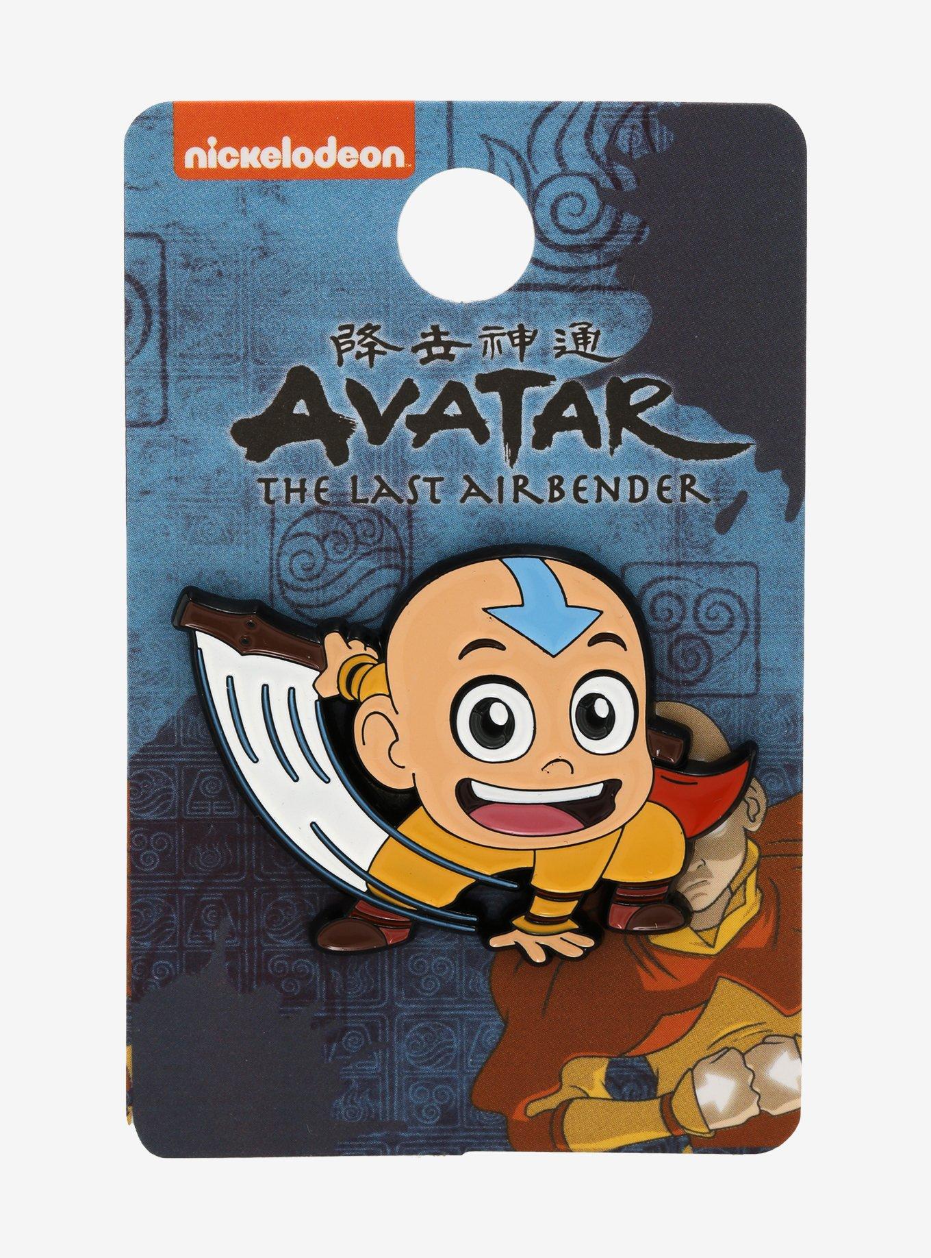 Avatar: The Last Airbender Aang Glider Chibi Enamel Pin, , alternate