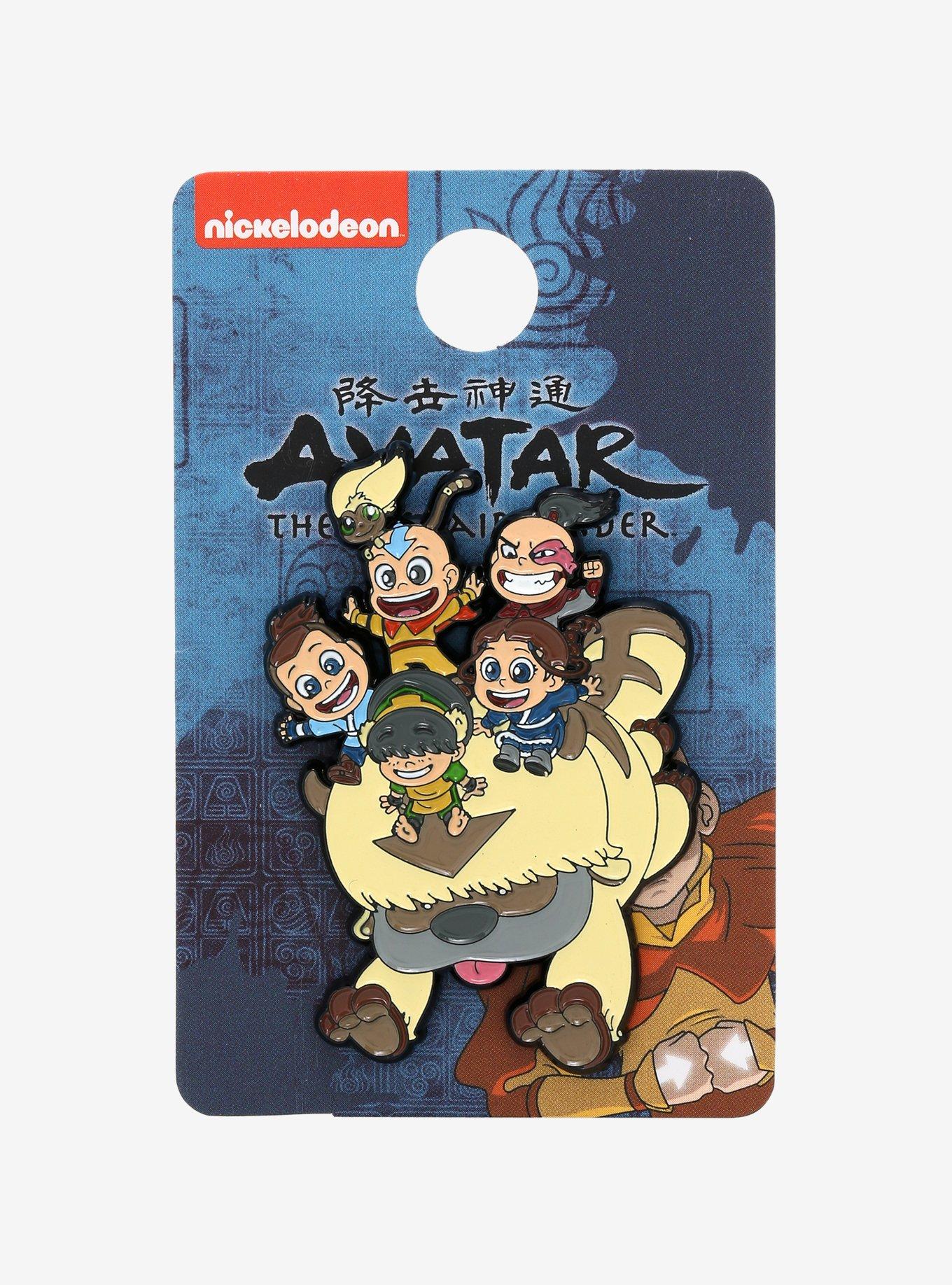 Avatar: The Last Airbender Chibi Group Enamel Pin, , alternate