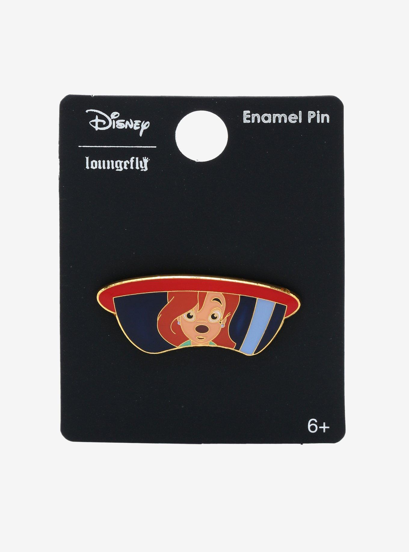 Loungefly Disney A Goofy Movie Roxanne Reflection Enamel Pin - BoxLunch Exclusive, , alternate
