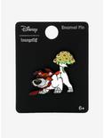 Loungefly Disney Oliver & Company Dodger Flowers Enamel Pin - BoxLunch Exclusive, , alternate