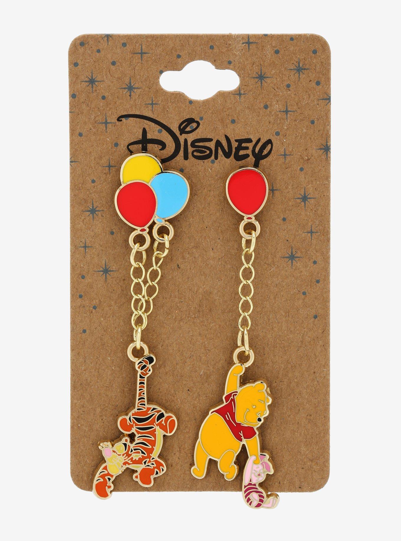 Disney Winnie the Pooh Balloons Dangling Enamel Pin Pack - BoxLunch Exclusive, , alternate