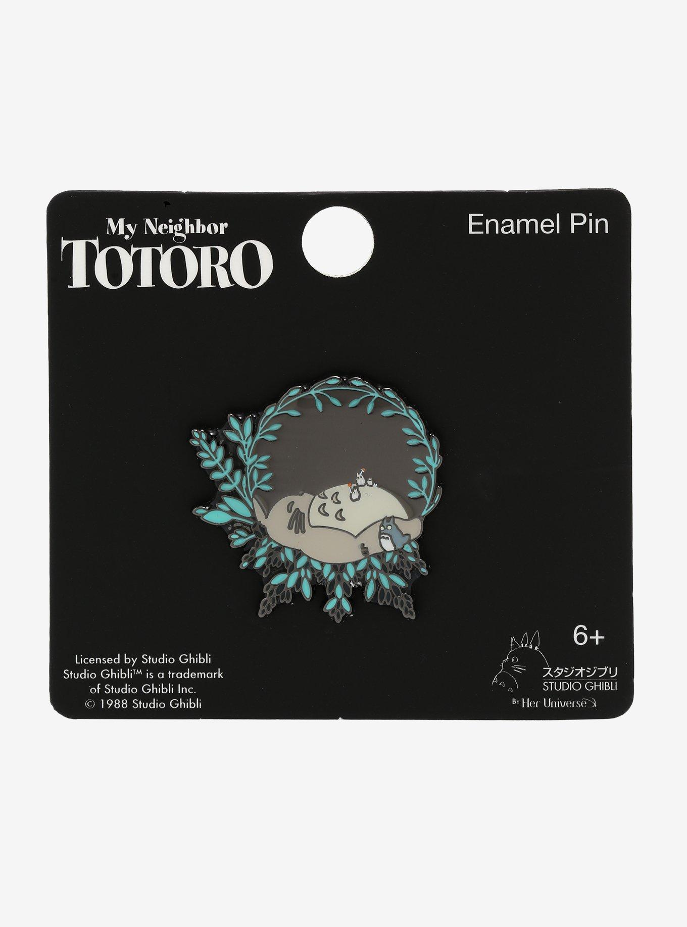 Loungefly Studio Ghibli My Neighbor Totoro Sleeping Vines Enamel Pin - BoxLunch Exclusive, , alternate