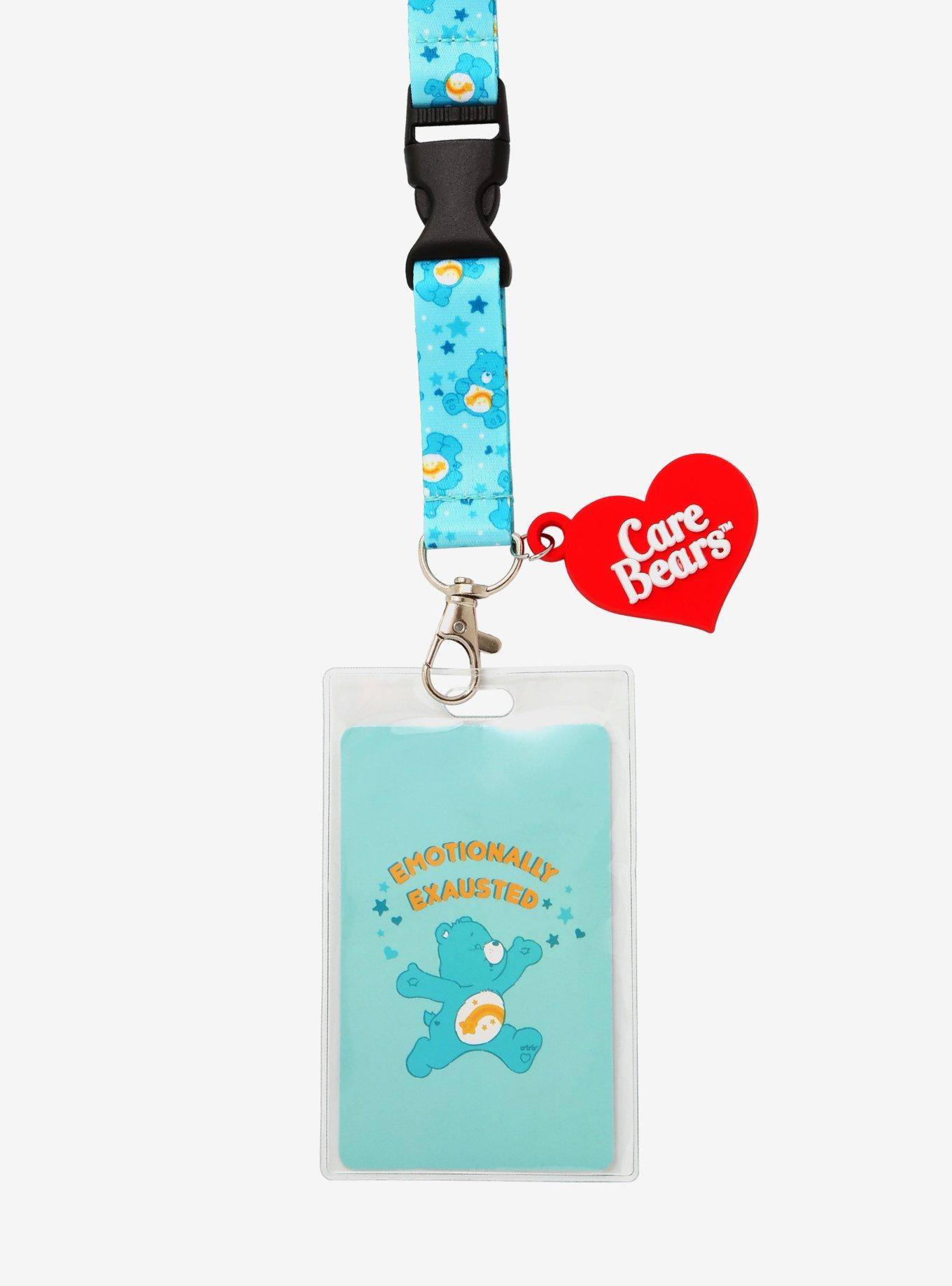 Care Bears Wish Bear Emotionally Exhausted Lanyard, , alternate