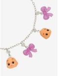 Baby Doll Bow Charm Necklace, , alternate