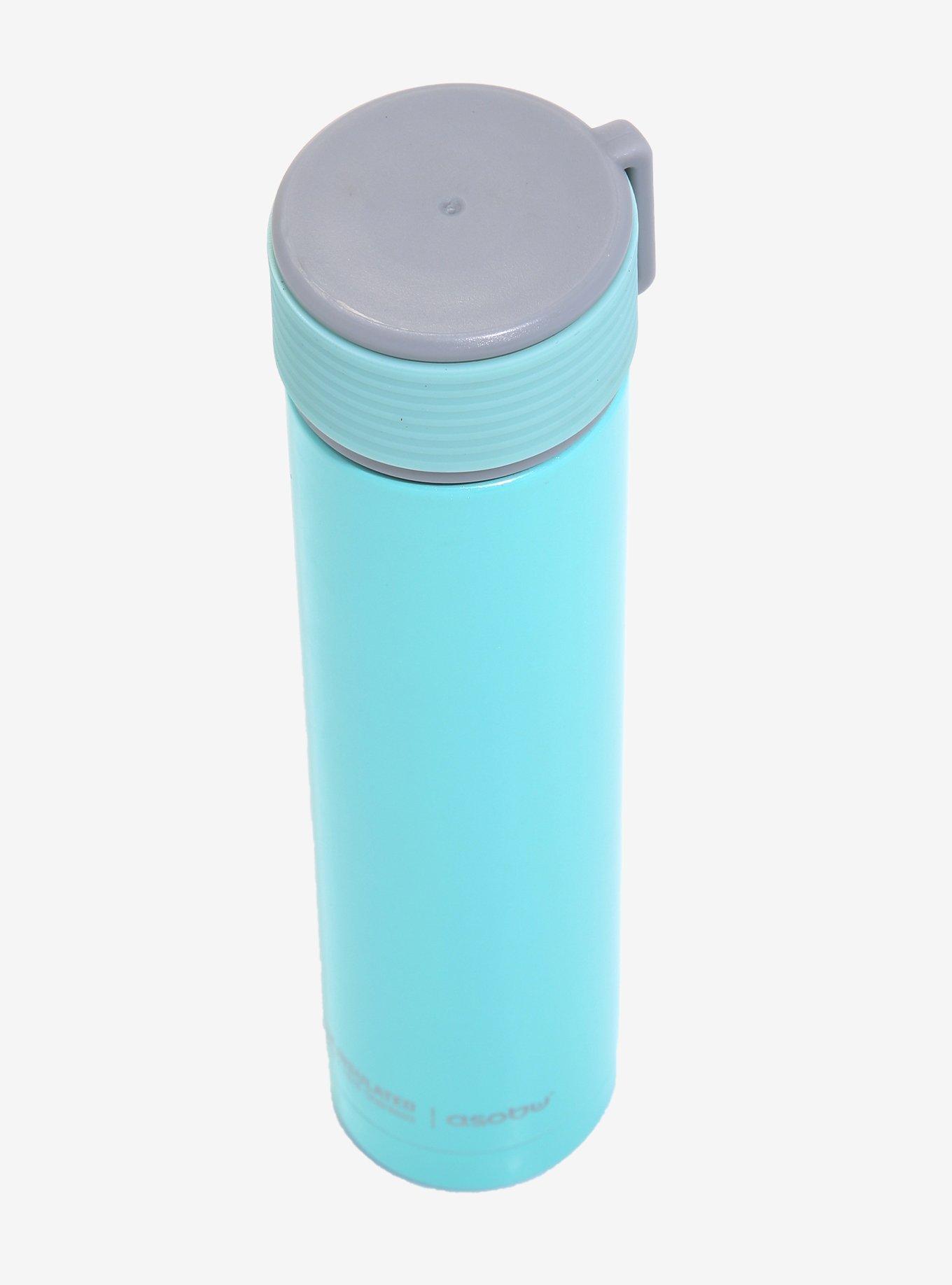 Asobu Skinny Mini Teal Water Bottle, , alternate