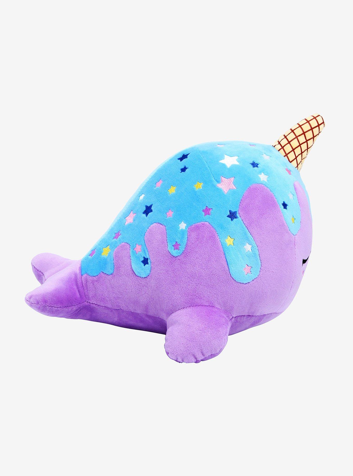 Tasty Peach Blue Moon Nomwhal Plush, , alternate