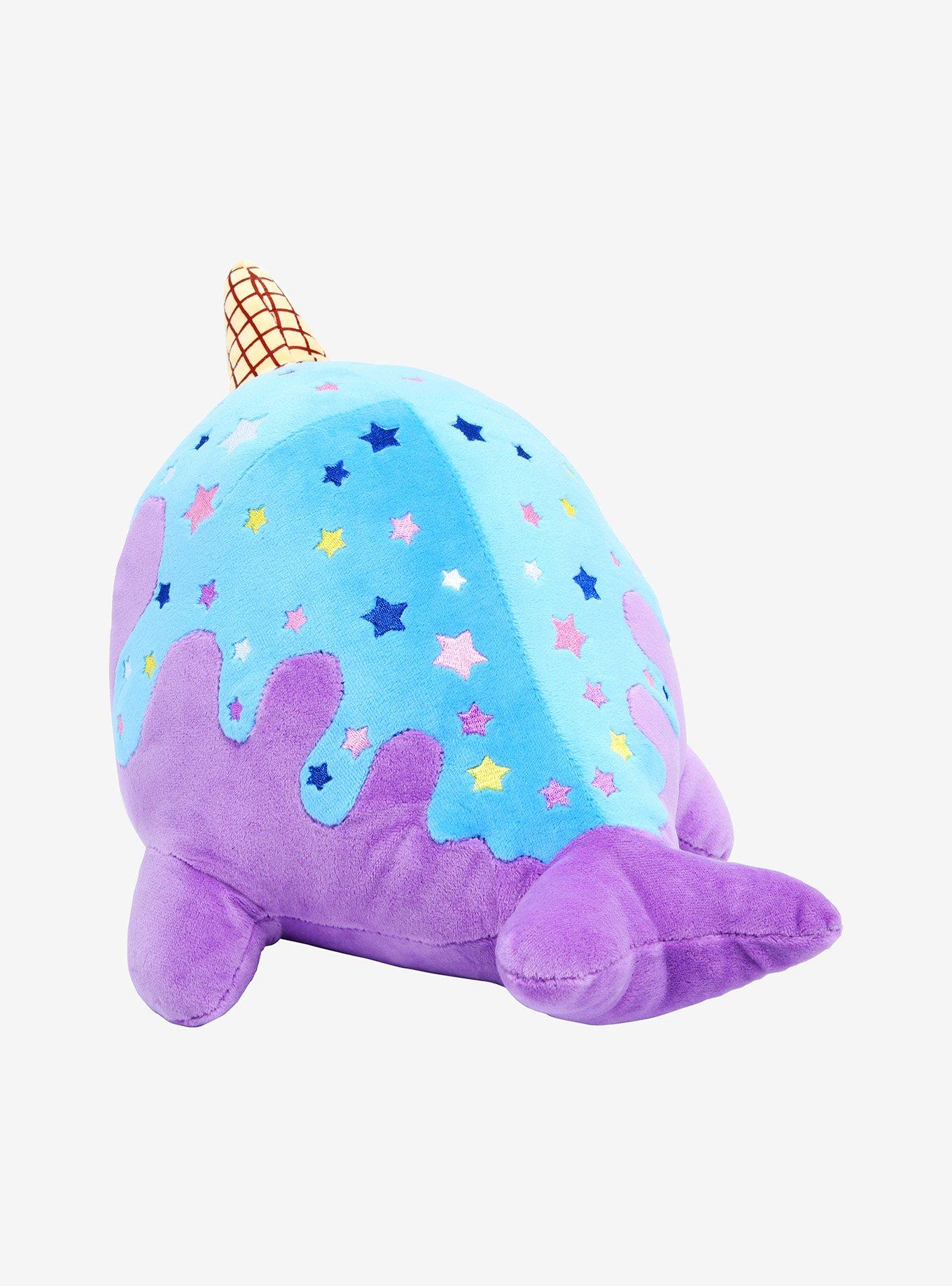 Tasty Peach Blue Moon Nomwhal Plush, , alternate