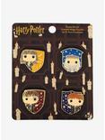 Funko Harry Potter Pop! Character Crest Enamel Pin Set, , alternate