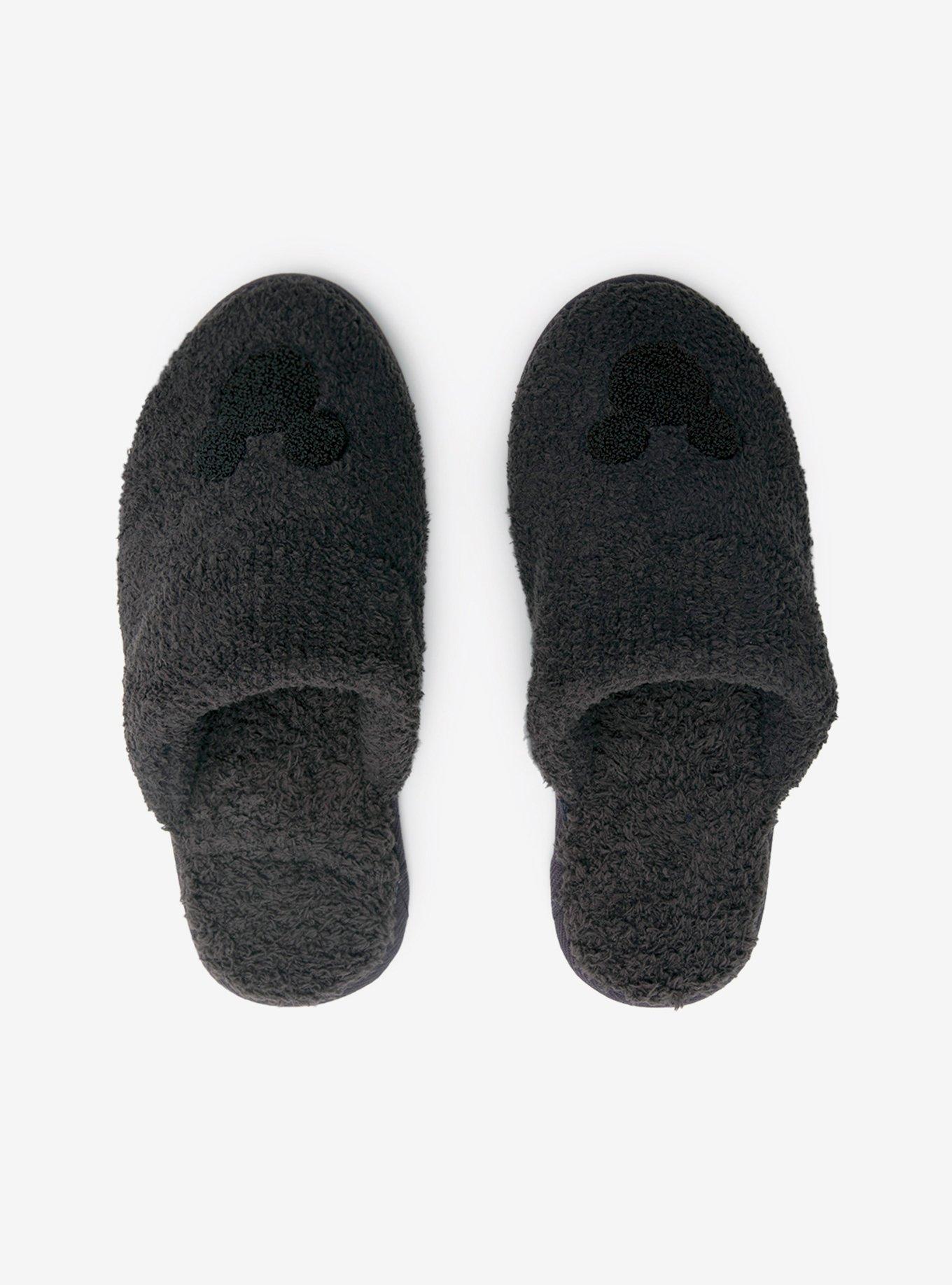 Barefoot Dreams Disney Mickey Mouse Slipper Carbon