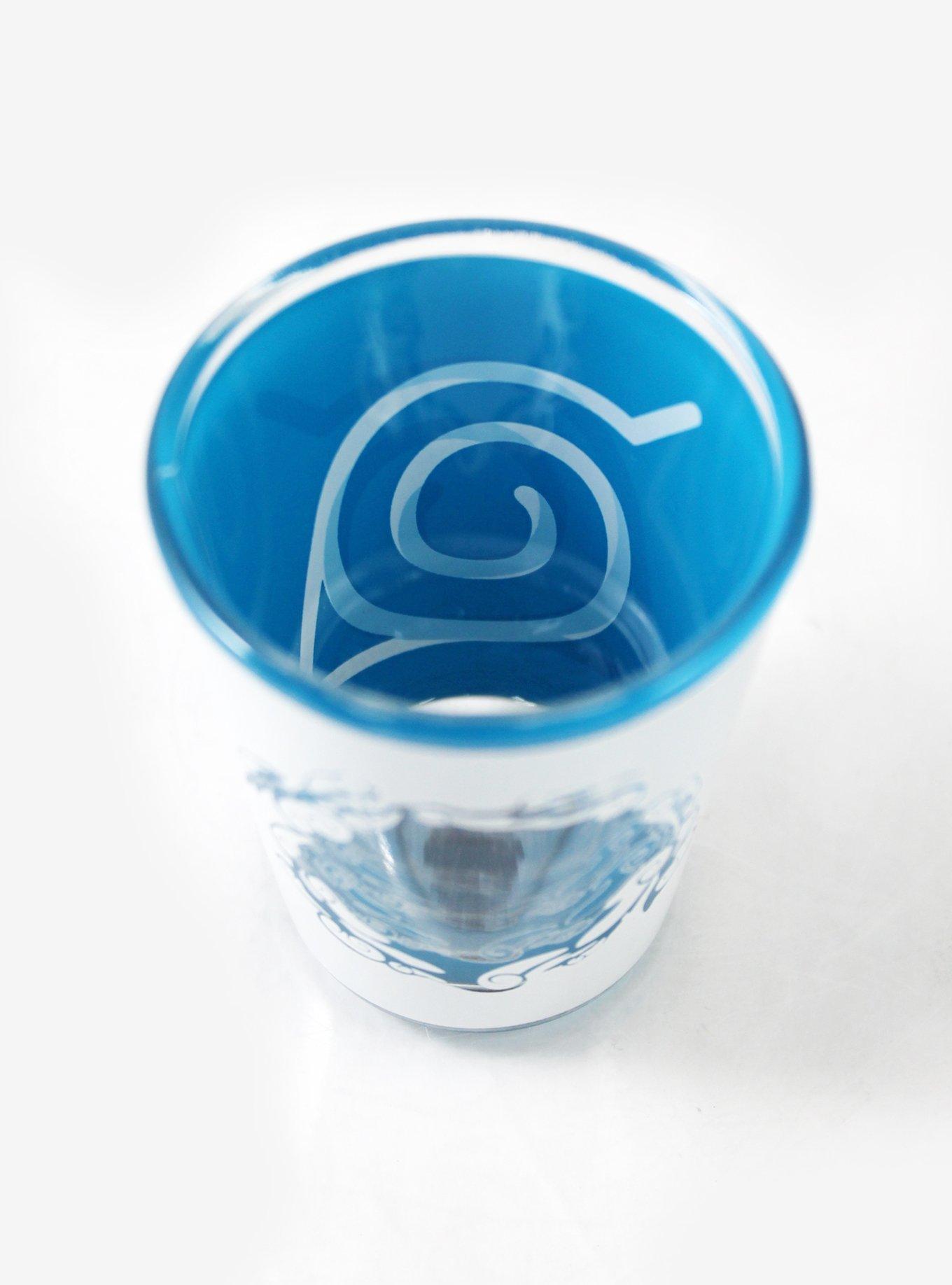 Naruto Shippuden Blue Hidden Leaf Mini Glass, , alternate