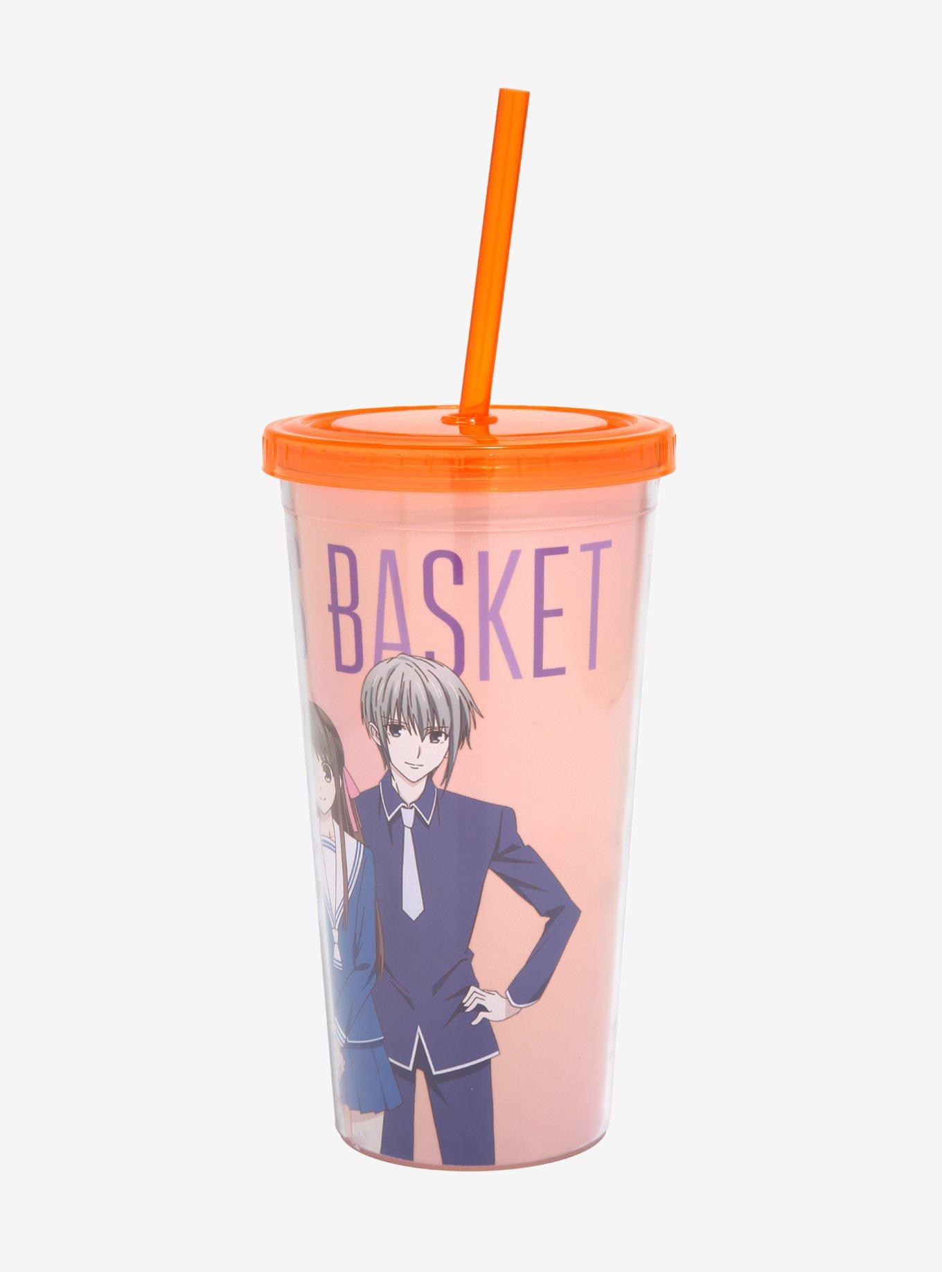 Fruits Basket Trio Acrylic Travel Cup, , alternate
