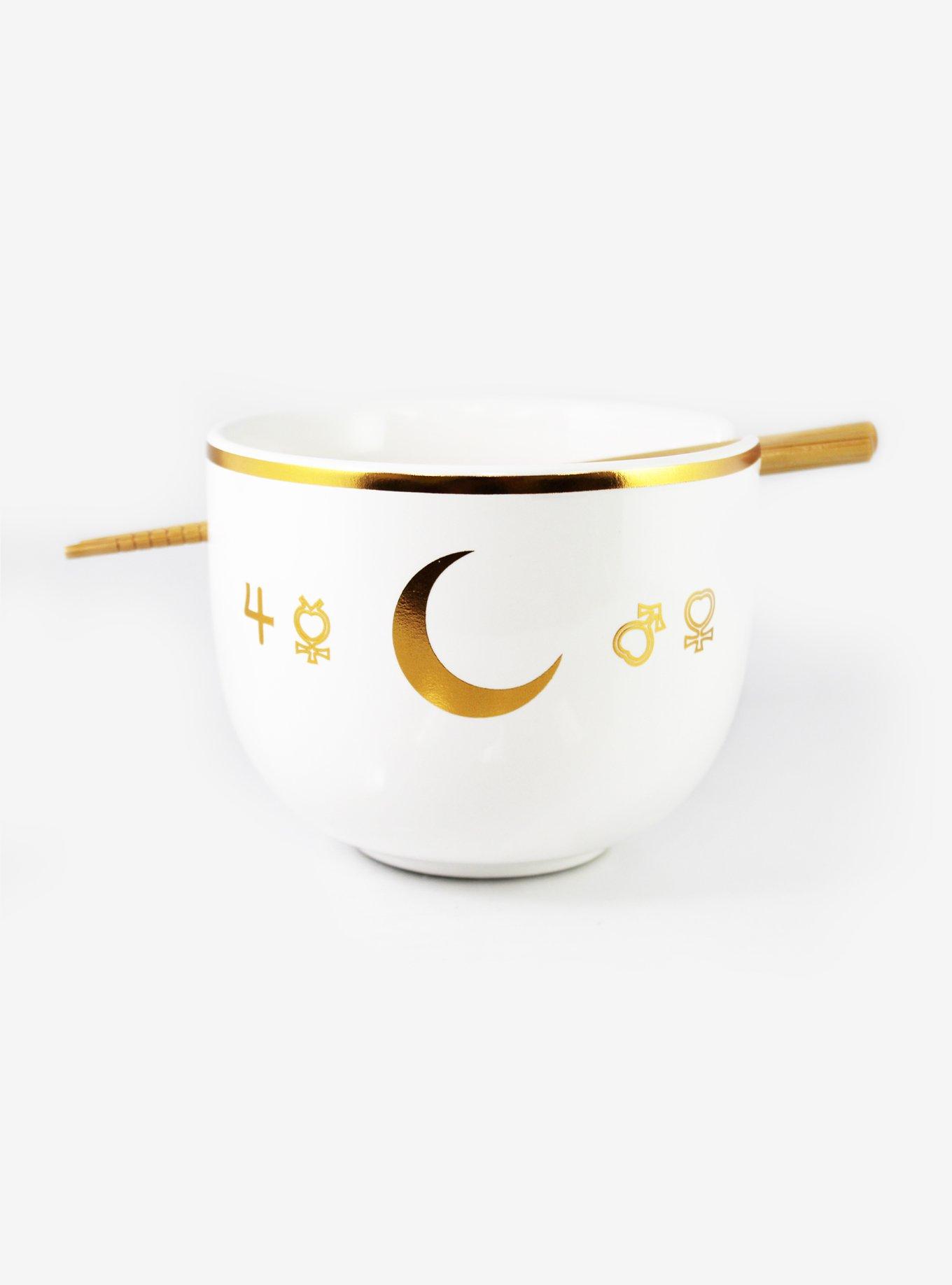 Sailor Moon Luna Ramen Bowl With Chopsticks, , alternate