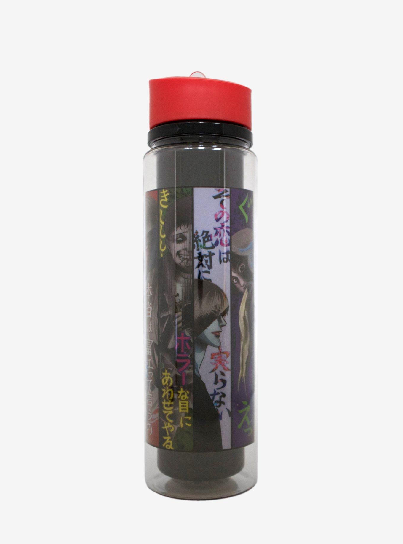 Junji Ito Panels Water Bottle, , alternate
