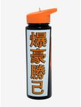 My Hero Academia Bakugo Orange Water Bottle, , alternate