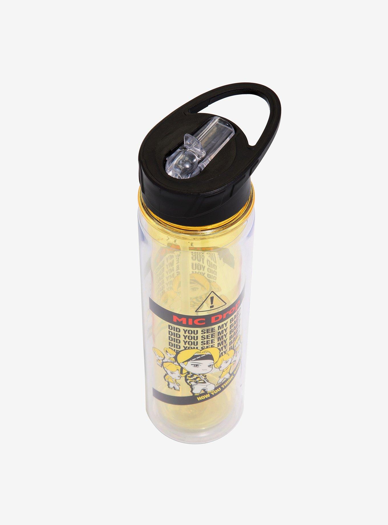 TinyTAN Character Yellow Water Bottle Inspired By BTS, , alternate