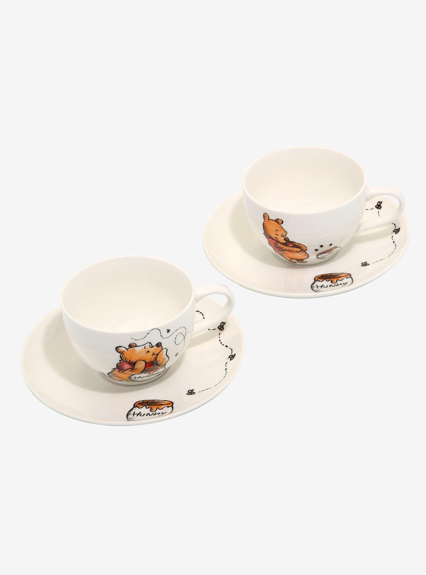 Disney Winnie The Pooh Teacup With Saucer Set, , alternate