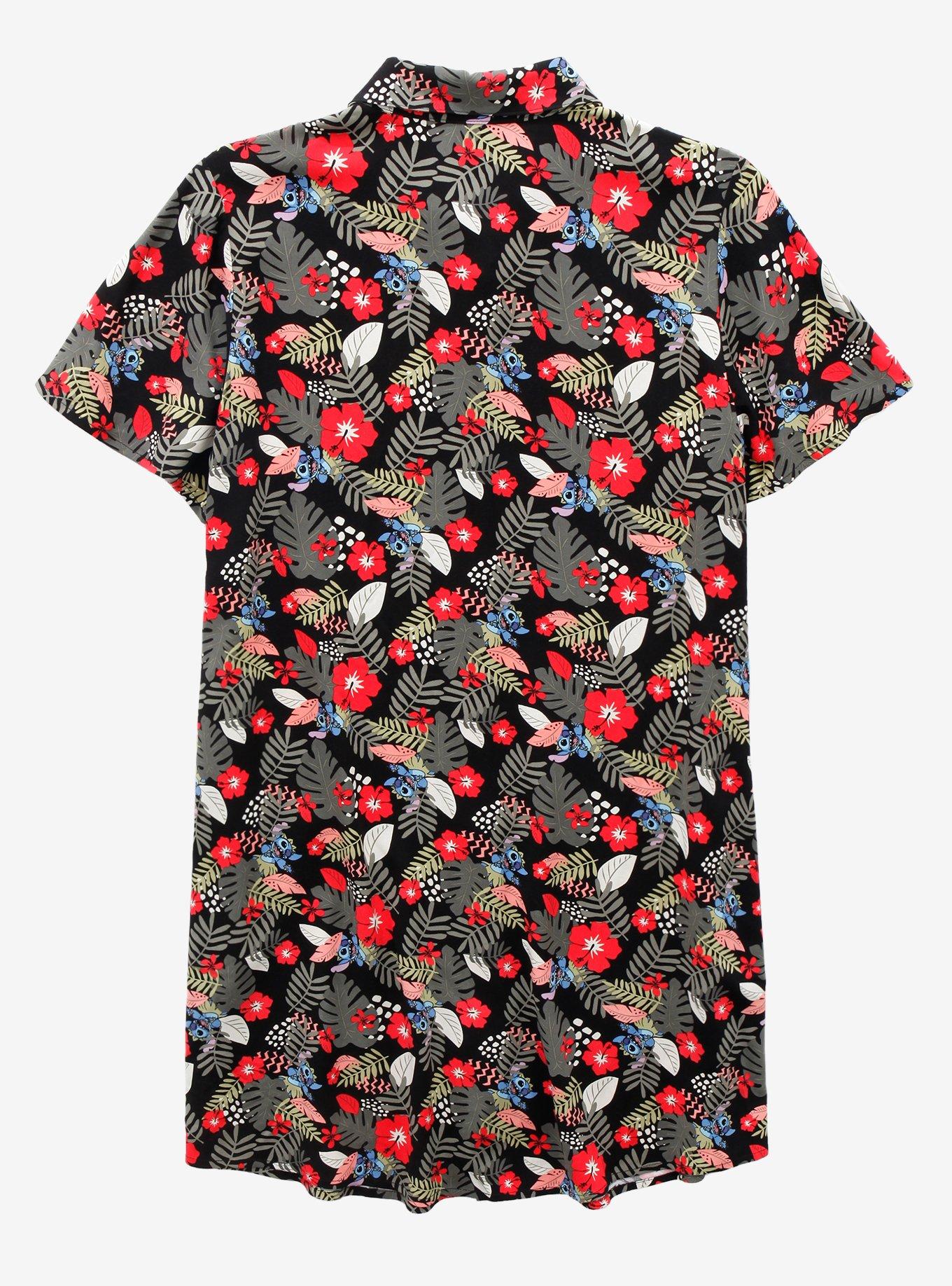 Her Universe Disney Lilo & Stitch Tropical Button-Front Dress, MULTI, alternate