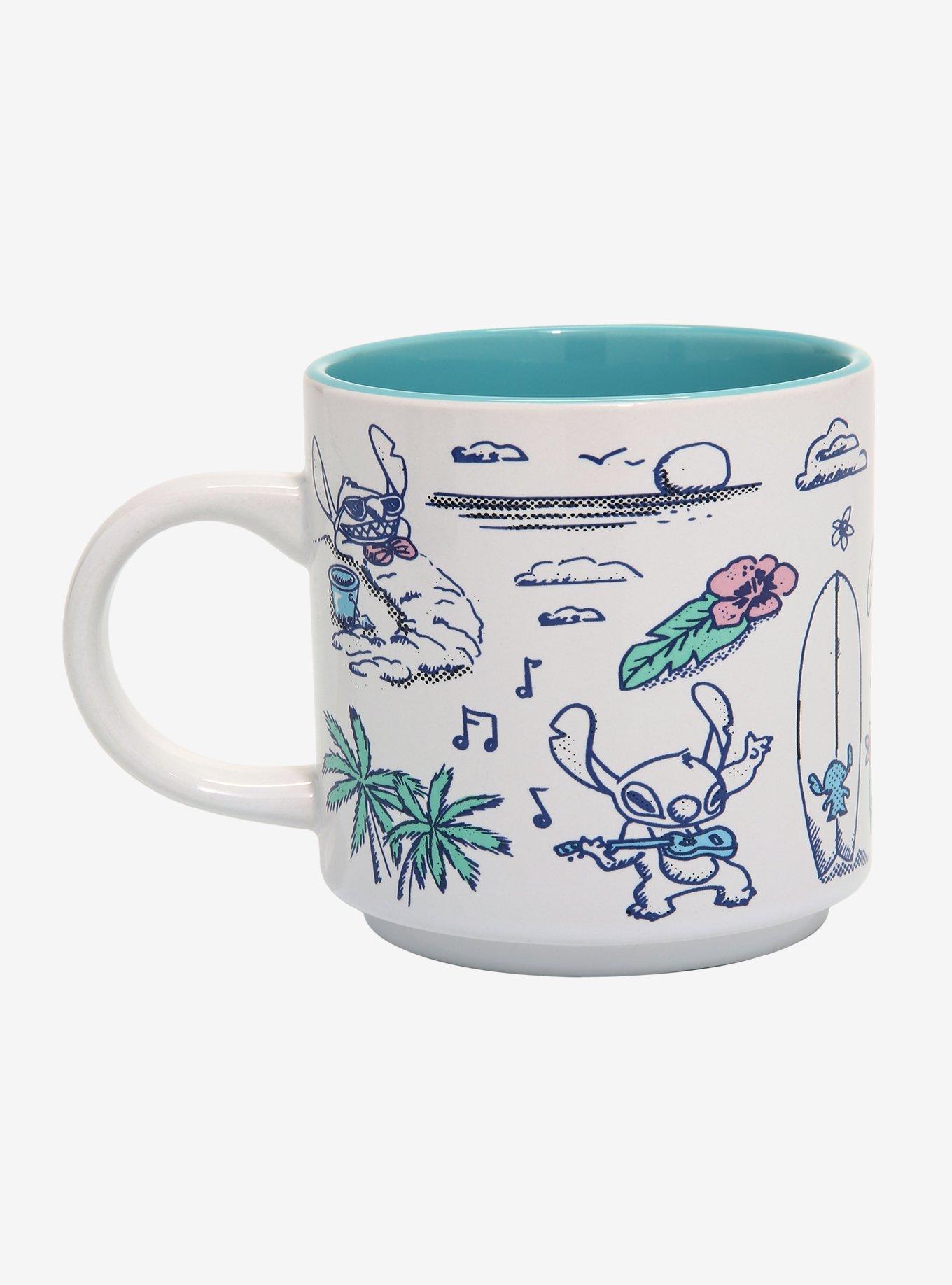 Disney Lilo & Stitch Hawaii Icon Stackable Mug, , alternate