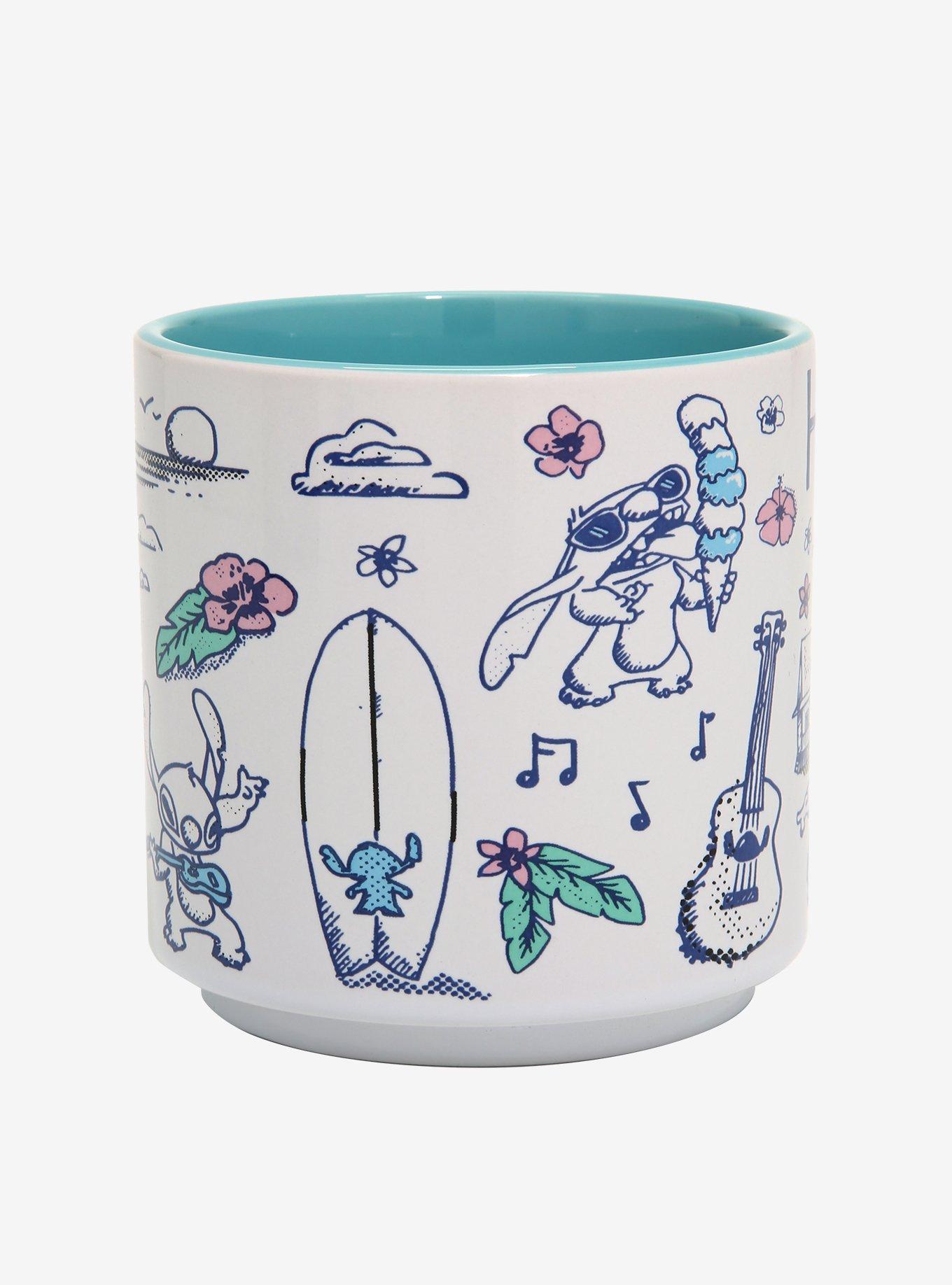 Disney Lilo & Stitch Hawaii Icon Stackable Mug, , alternate