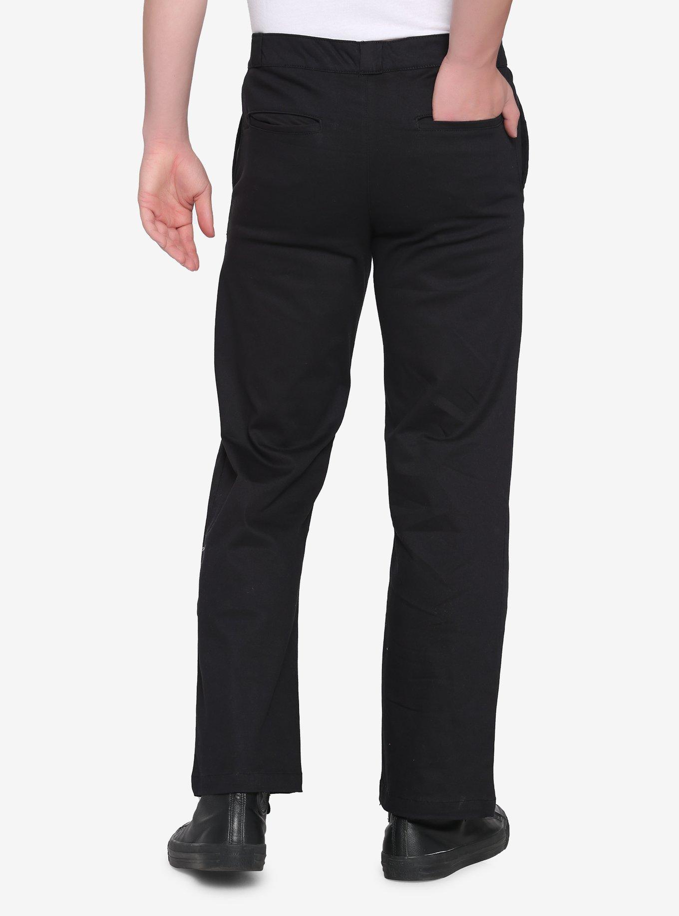 Dragon Black Chino Pants, BLACK, alternate